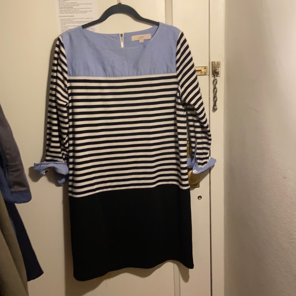 Fun color block dress